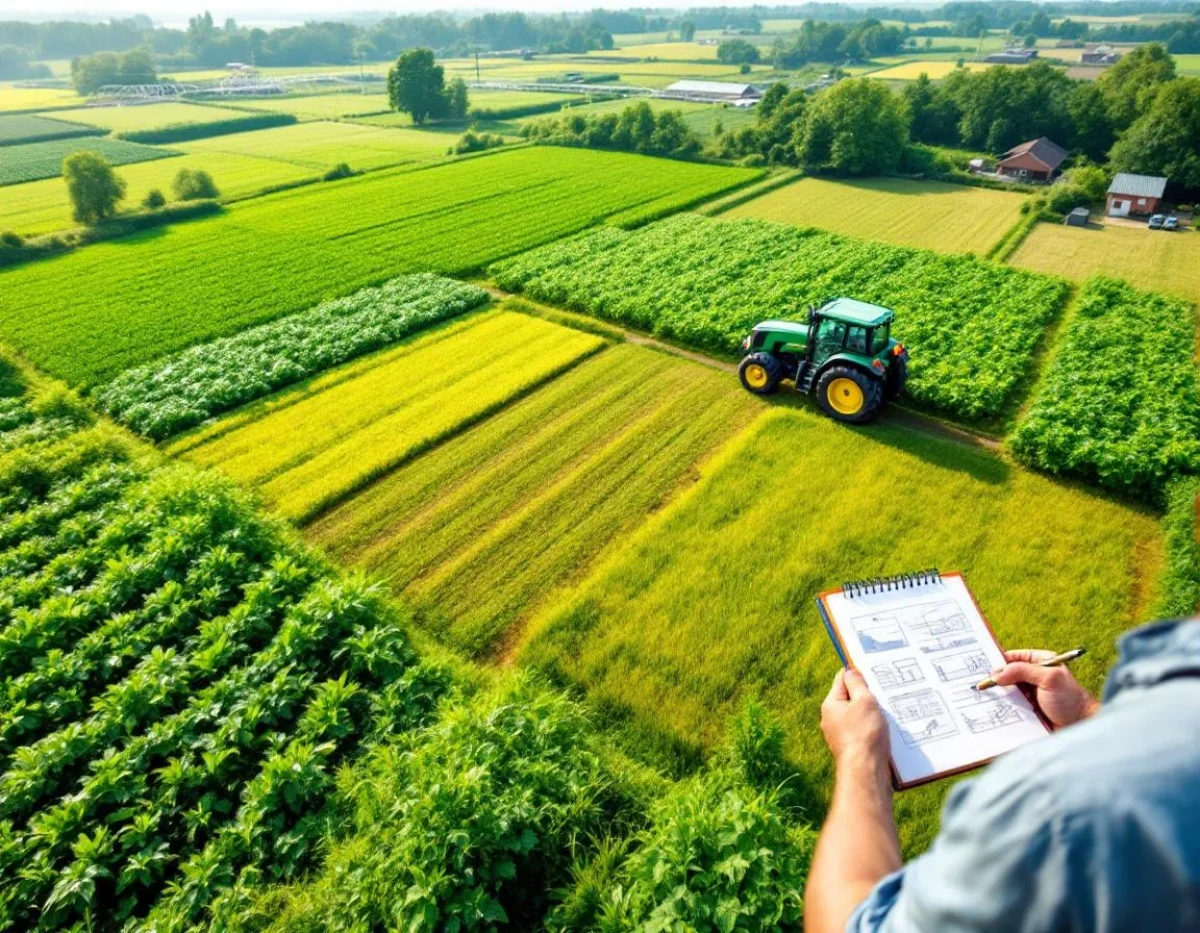 Quelles cultures peuvent être plantées sur un terrain de 1 hectare ? Guide complet