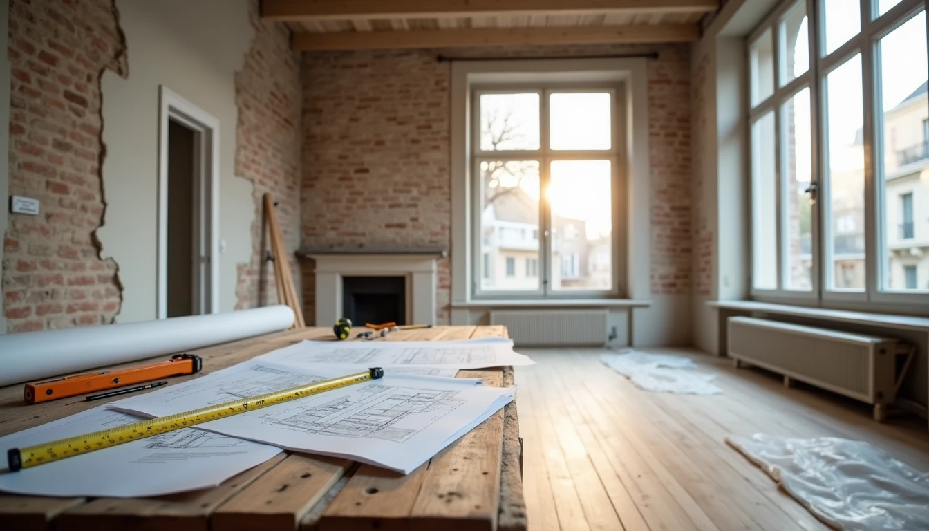 Entreprise renovation appartement : budget et devis détaillés